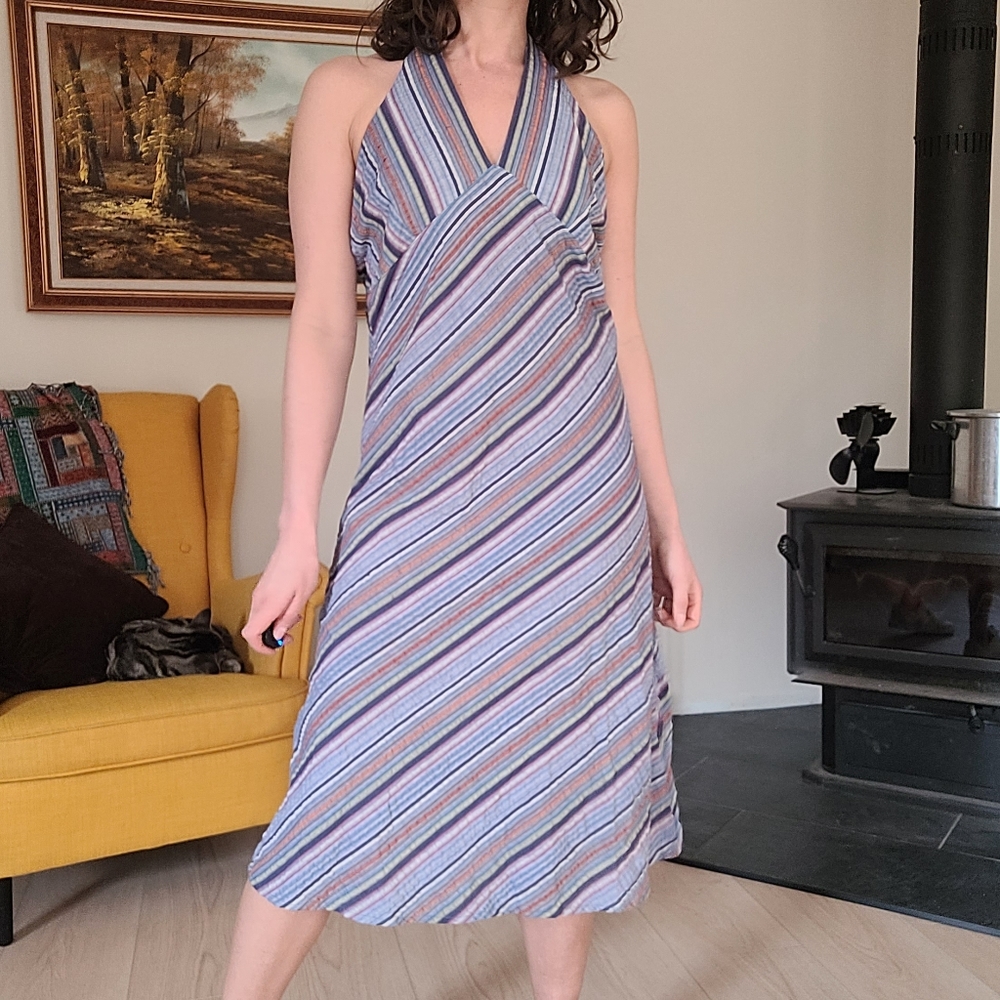 90's halter dress